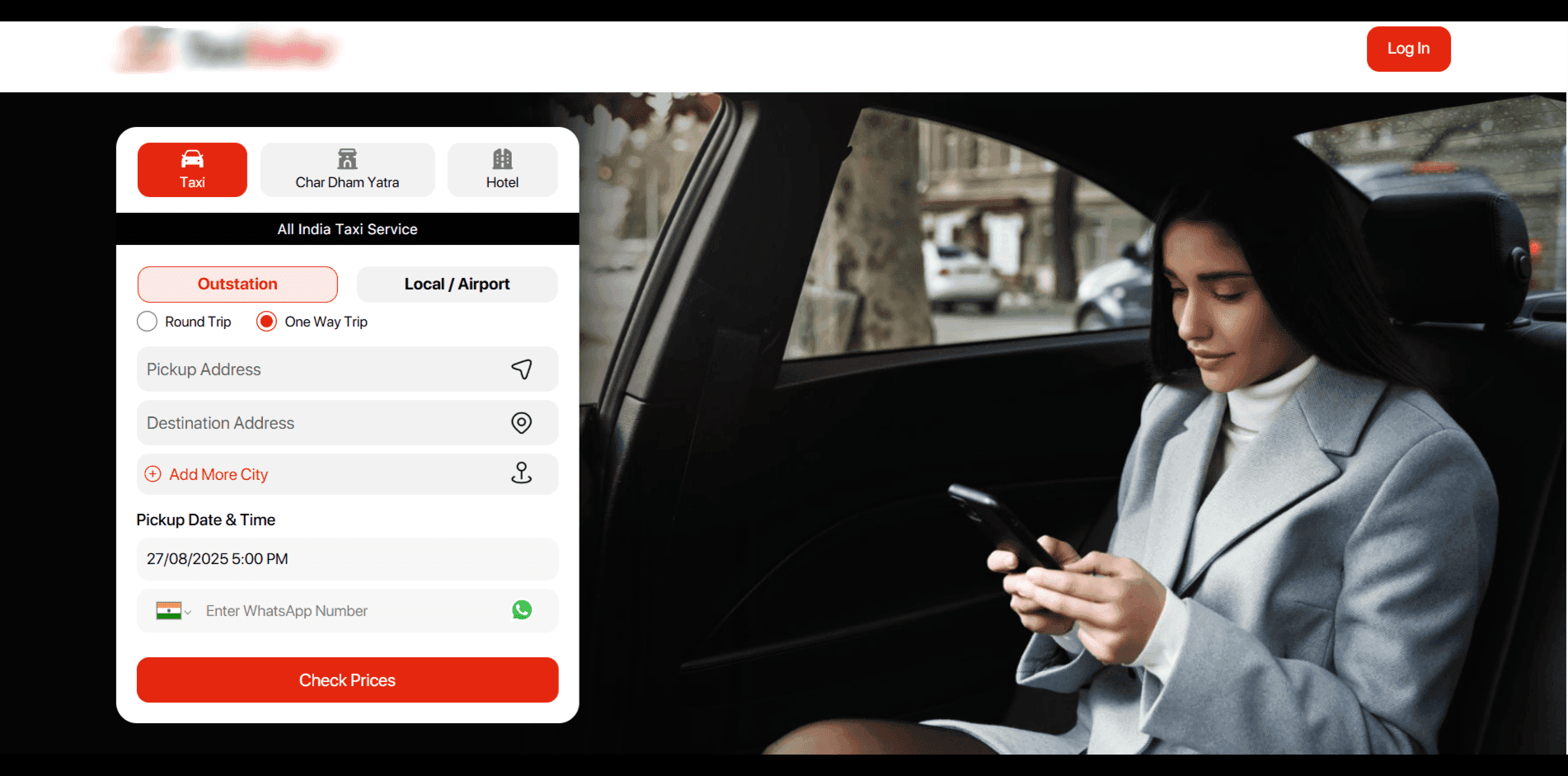 Nationwide Taxi Booking & Travel Platform